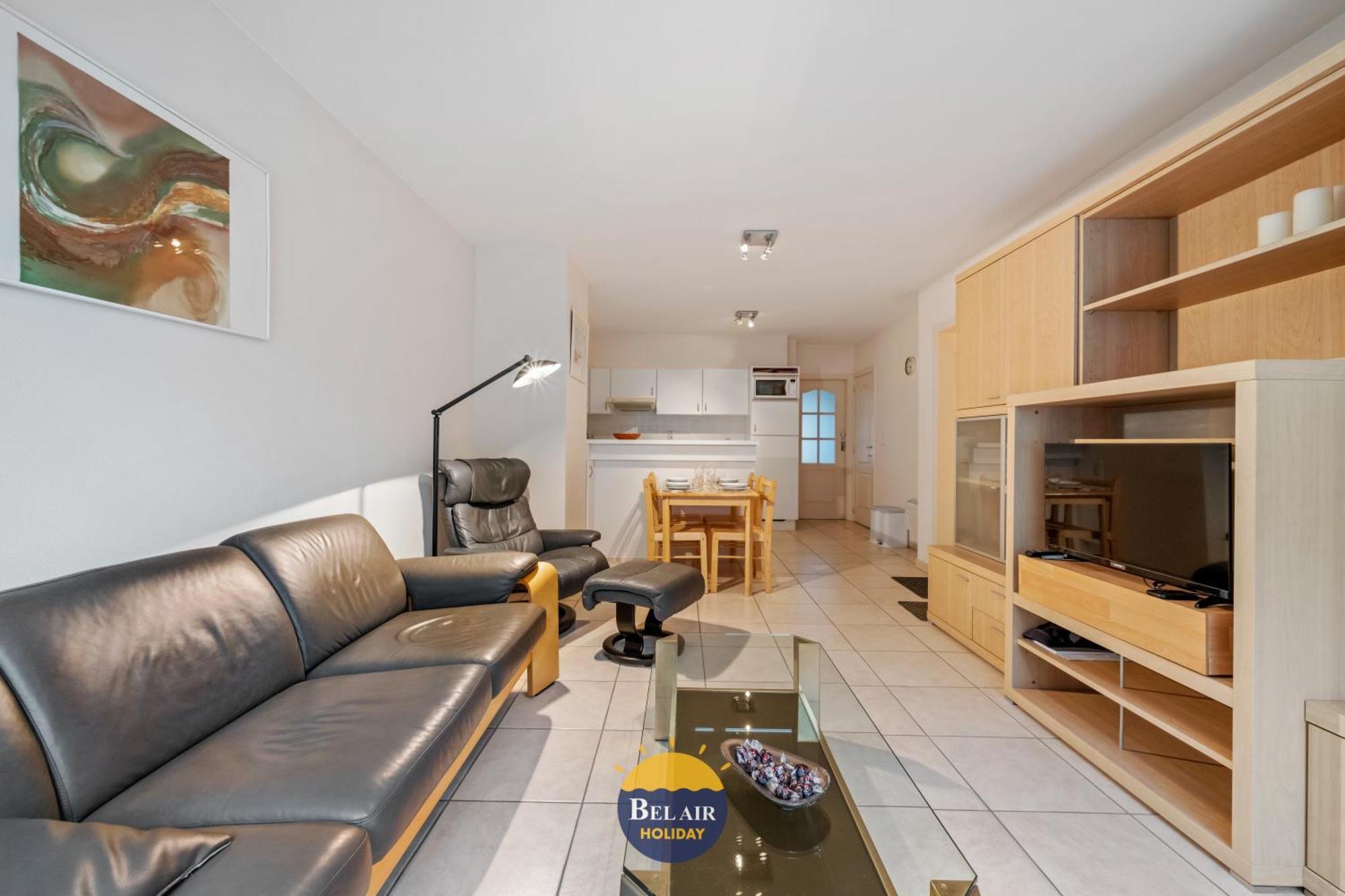 Appartement Zeezicht Xiii - Cozy 2-bedroom On The Belgian Coast With Spacious Sun Terrace And Pool T86
