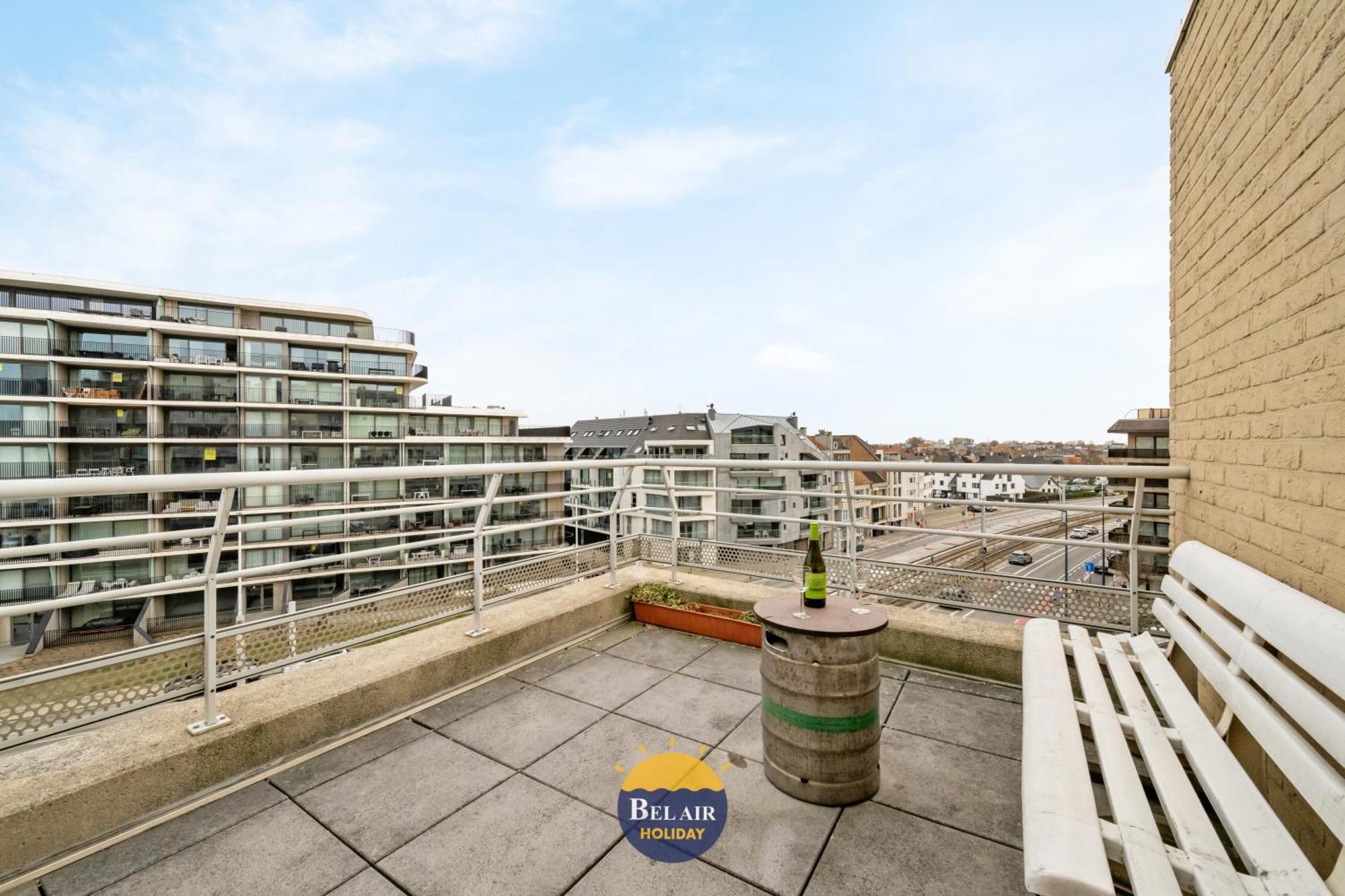 Appartement Zeezicht Xiii - Cozy 2-bedroom On The Belgian Coast With Spacious Sun Terrace And Pool T86 *